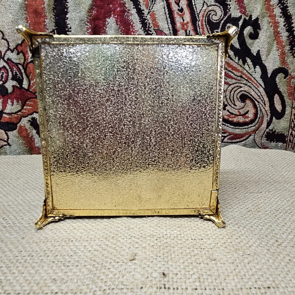 Vintage Filigree Square Napkin Holder